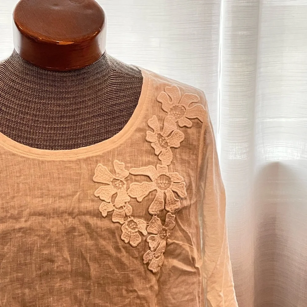 J.Jill Linen Blouse - Picture 3 of 6